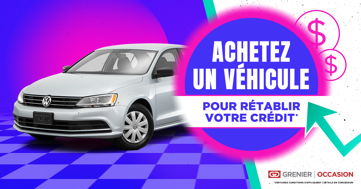 RÉTABLISSEZ VOTRE CRÉDIT !