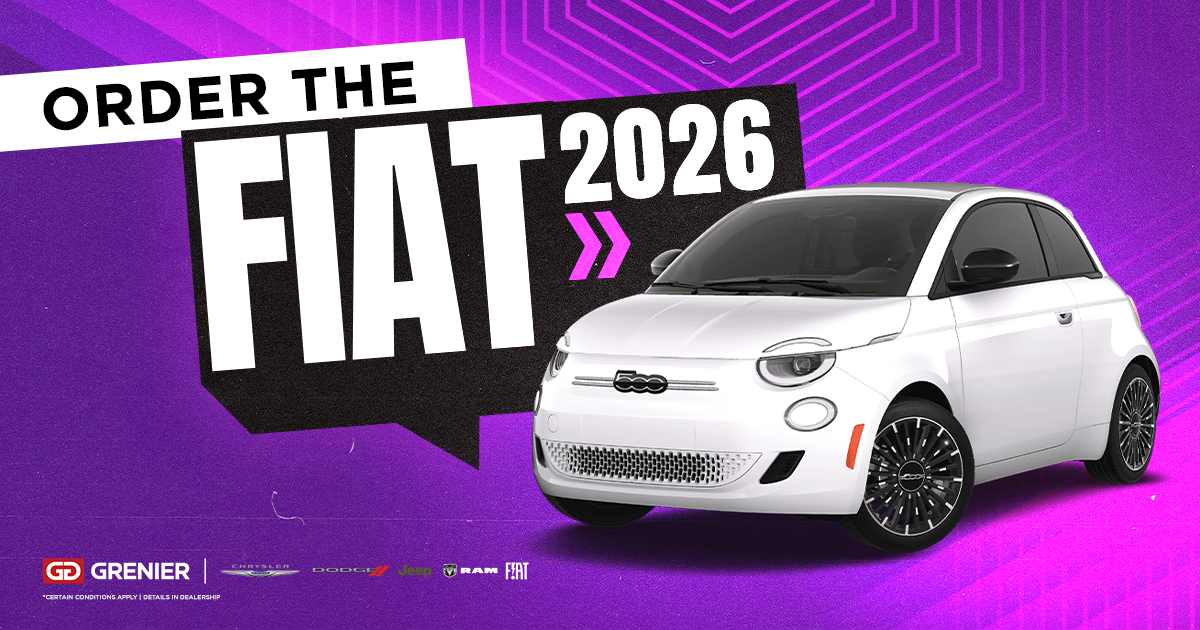ORDER THE 2026 FIAT !