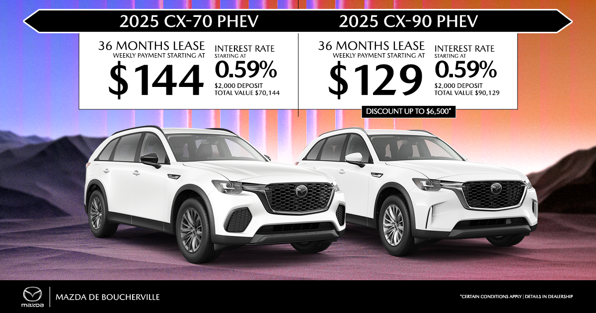 2025 CX-70 & 2025 CX-90 !