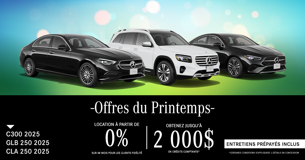 OFFRES DU PRINTEMPS !