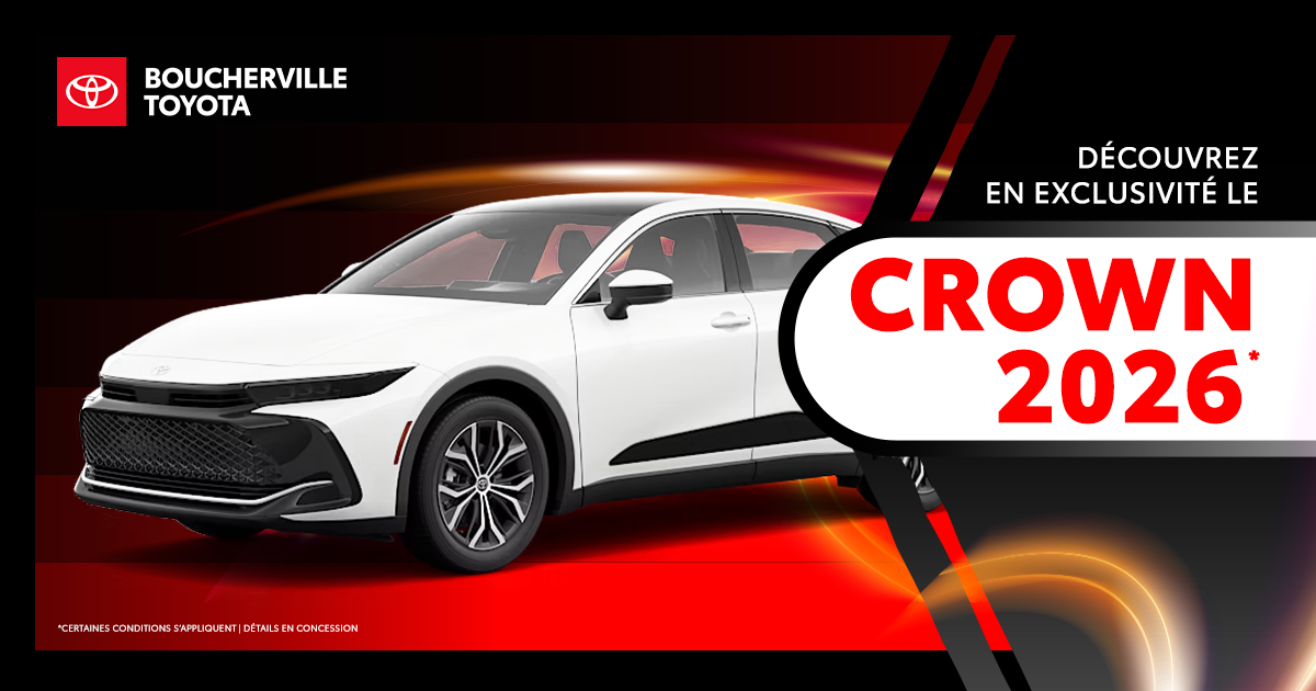 DÉCOUVREZ LE CROWN 2026 !