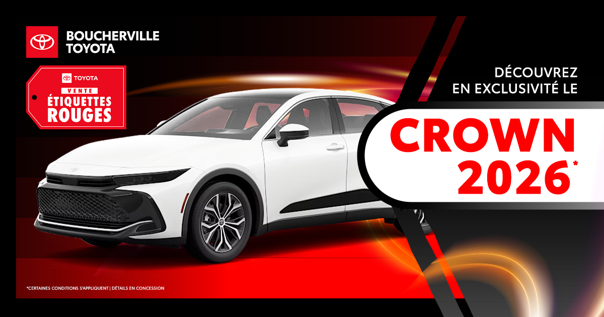 DÉCOUVREZ LE CROWN 2026 !