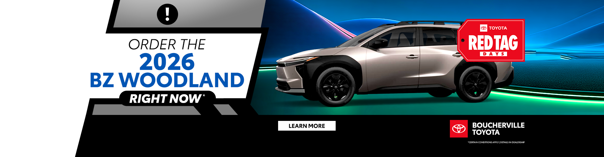 ORDER THE 2026 BZ WOODLAND !