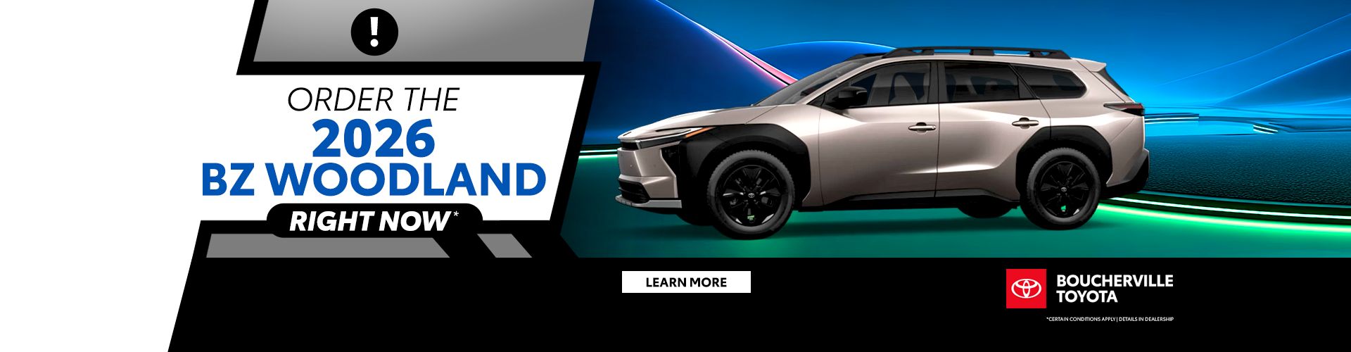 ORDER THE 2026 BZ WOODLAND !