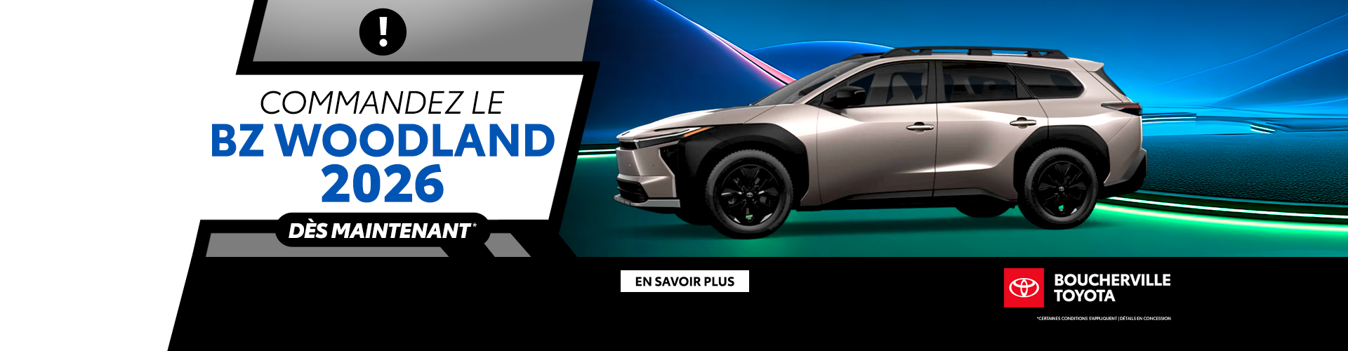 COMMANDEZ LE BZ WOODLAND 2026 !