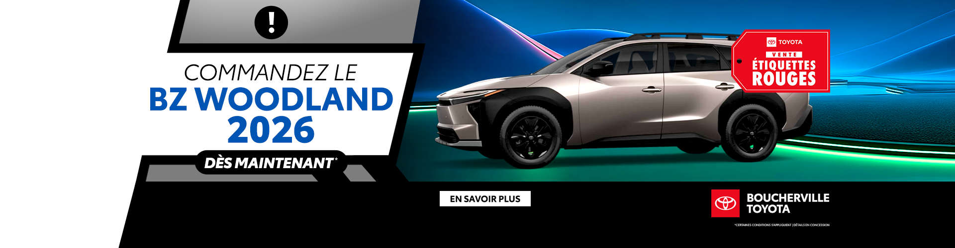 COMMANDEZ LE BZ WOODLAND 2026 !