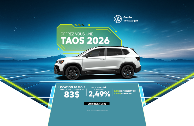 OFFREZ-VOUS UN TAOS 2026 !