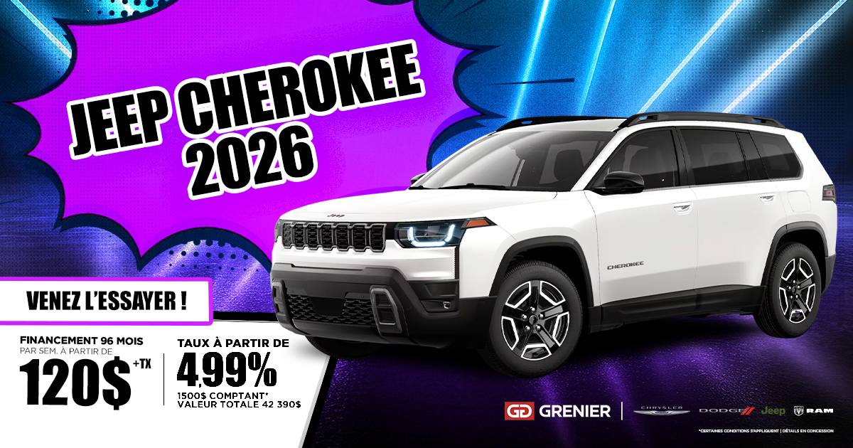JEEP CHEROKEE 2026