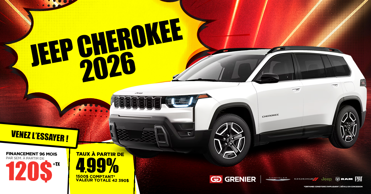 JEEP CHEROKEE 2026