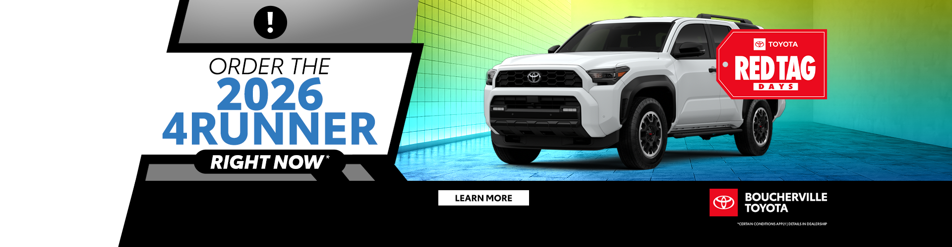 ORDER THE 2026 4RUNNER !