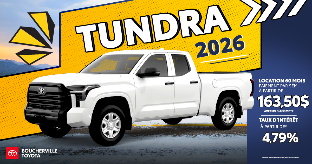 TUNDRA 2026 !