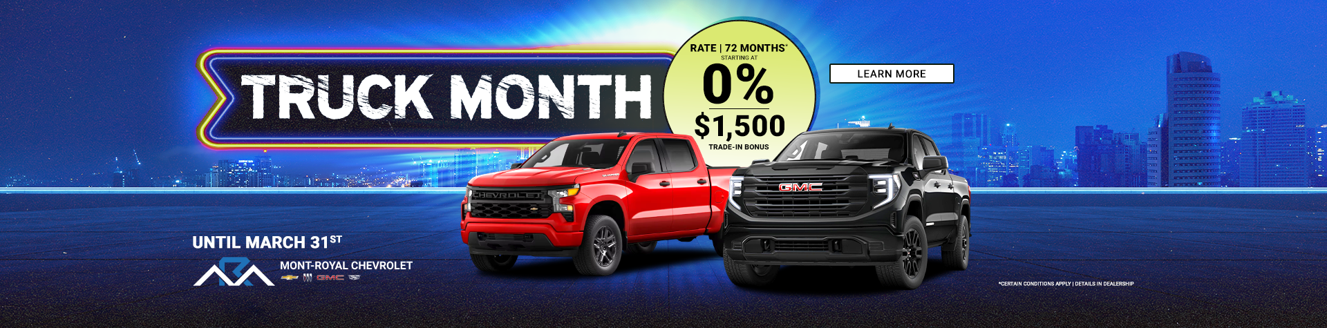TRUCK MONTH !