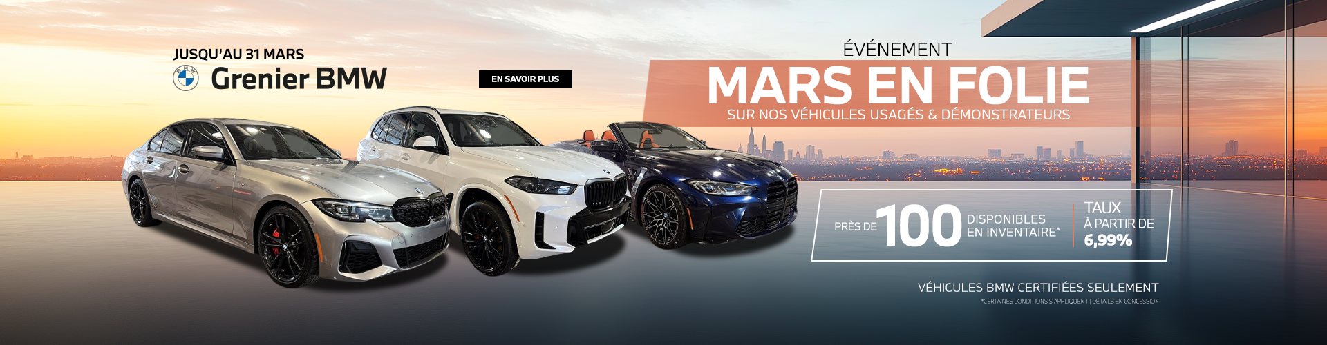 ÉVÉNEMENT MARS EN FOLIE !