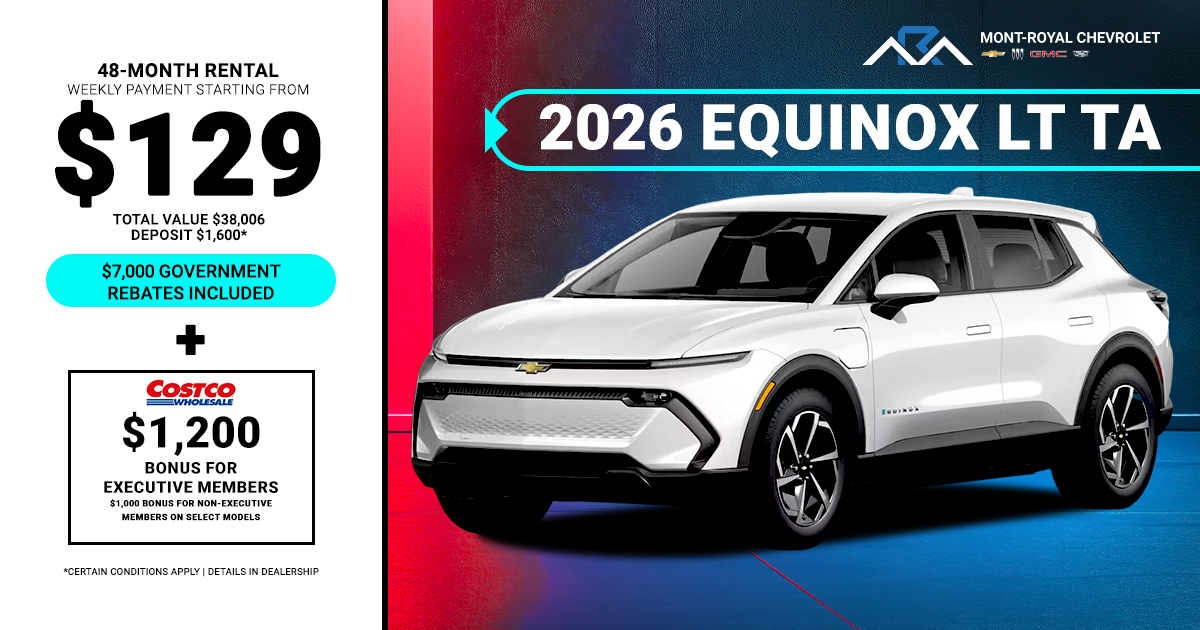 2026 EQUINOX LT TA !