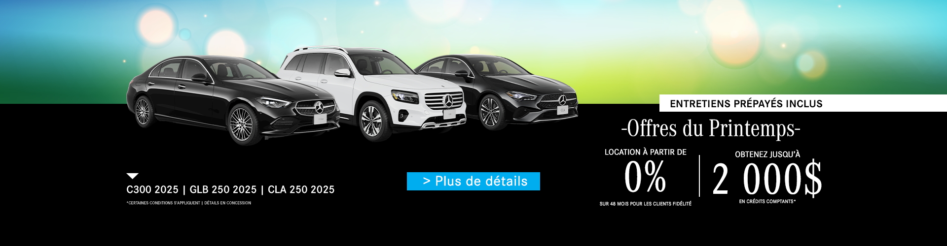 OFFRES DU PRINTEMPS !