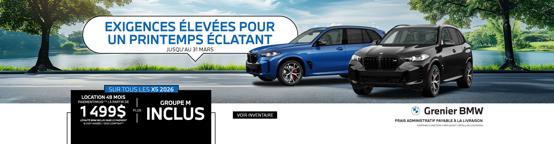 EXIGENCES ÉLEVÉES POUR UN PRINTEMPS ÉCLATANT !