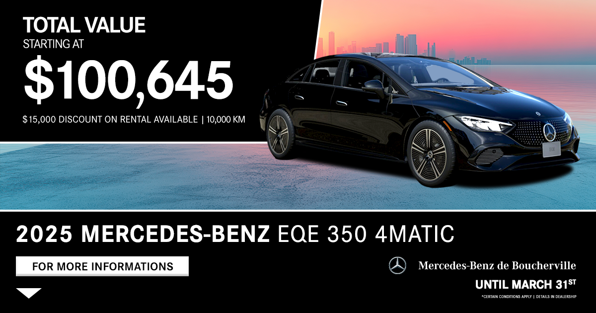 2025 EQE 350 4MATIC