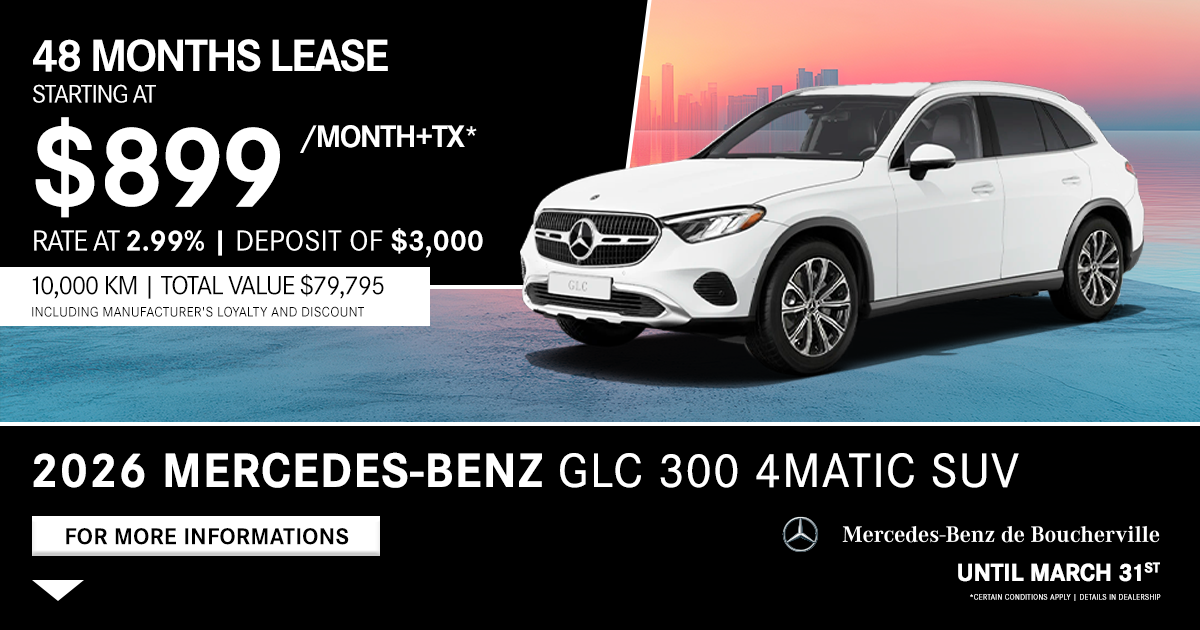 2026 GLC 300 4MATIC SUV