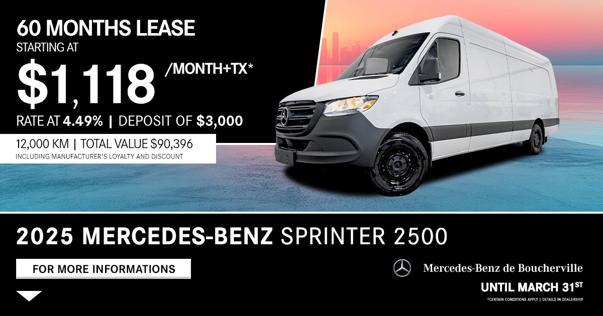 2025 SPRINTER 2500