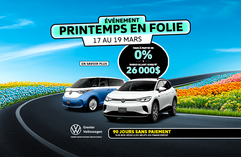 ÉVÉNEMENT PRINTEMPS EN FOLIE !