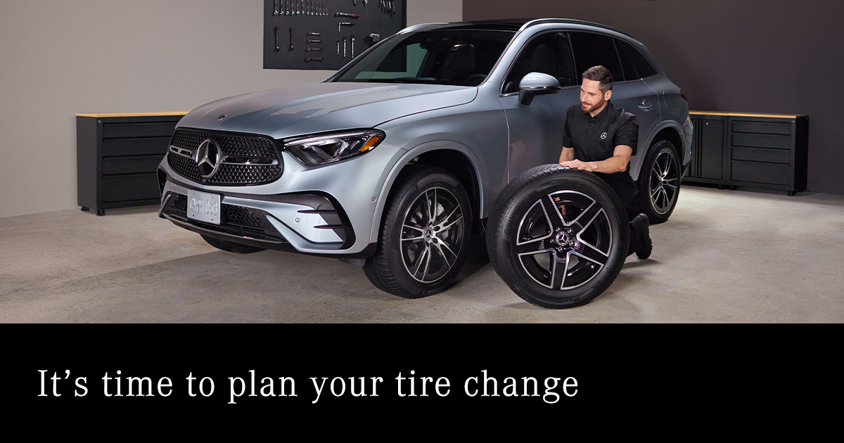 IT'S TIME TO PLAN YOUR TIRE CHANGE !