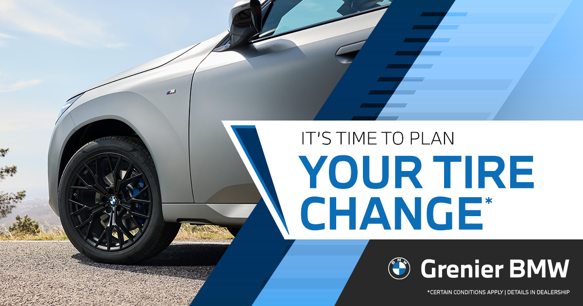 IT'S TIME TO PLAN YOUR TIRE CHANGE !