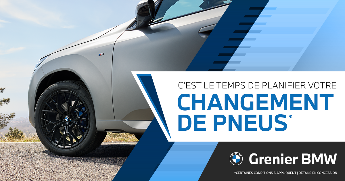 C'EST LE TEMPS DE PLANIFIER VOTRE CHANGEMENT DE PNEUS !