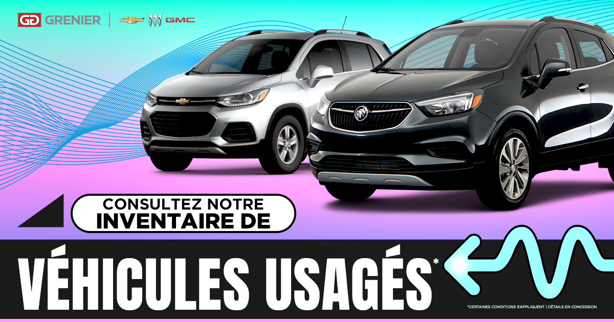 CONSULTEZ NOTRE INVENTAIRE USAGÉS !