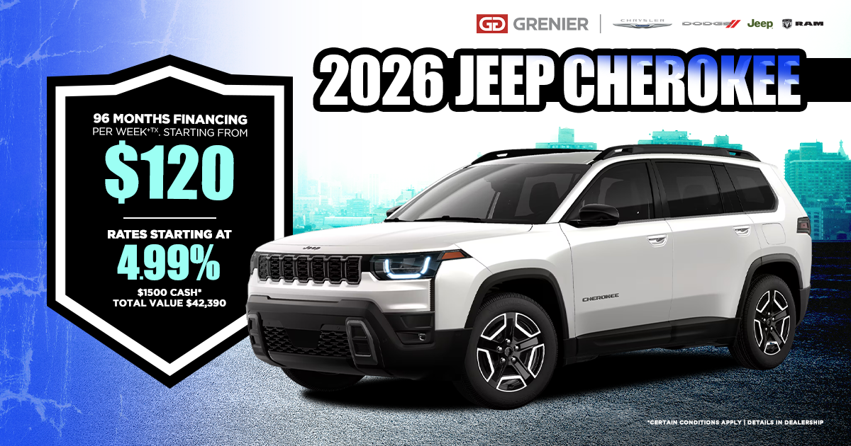 2026 JEEP CHEROKEE !