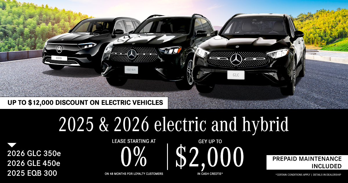 2025 & 2026 ELECTRIC AND HYBRID !