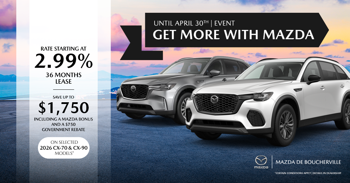 GET MORE WITH MAZDA EVENT !