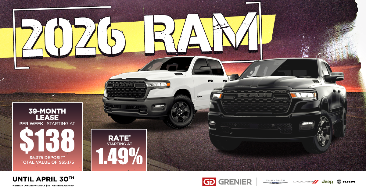 DISCOVER OUR 2026 RAM !