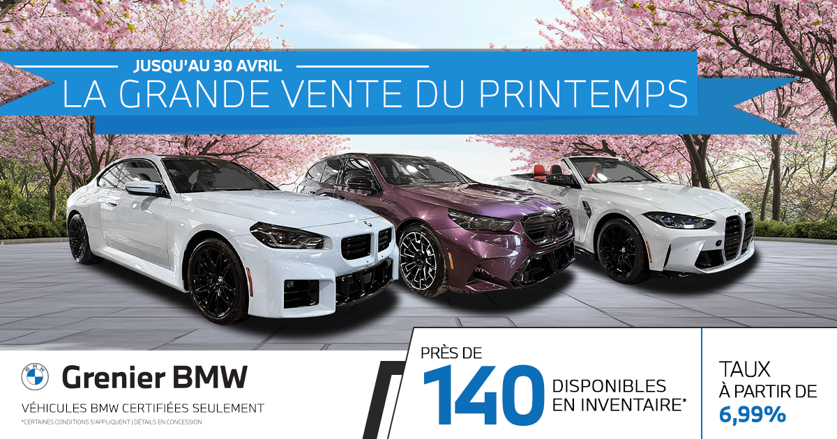 LA GRANDE VENTE DU PRINTEMPS !