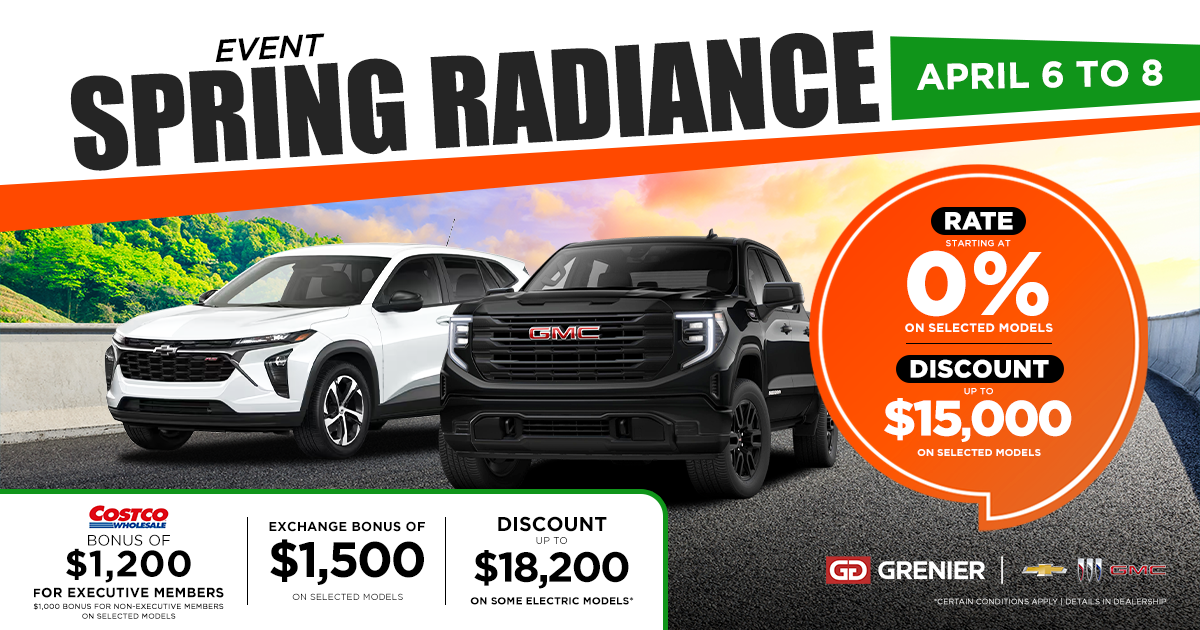 SPRING RADIANCE EVENT !