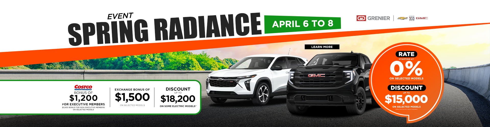 SPRING RADIANCE EVENT !