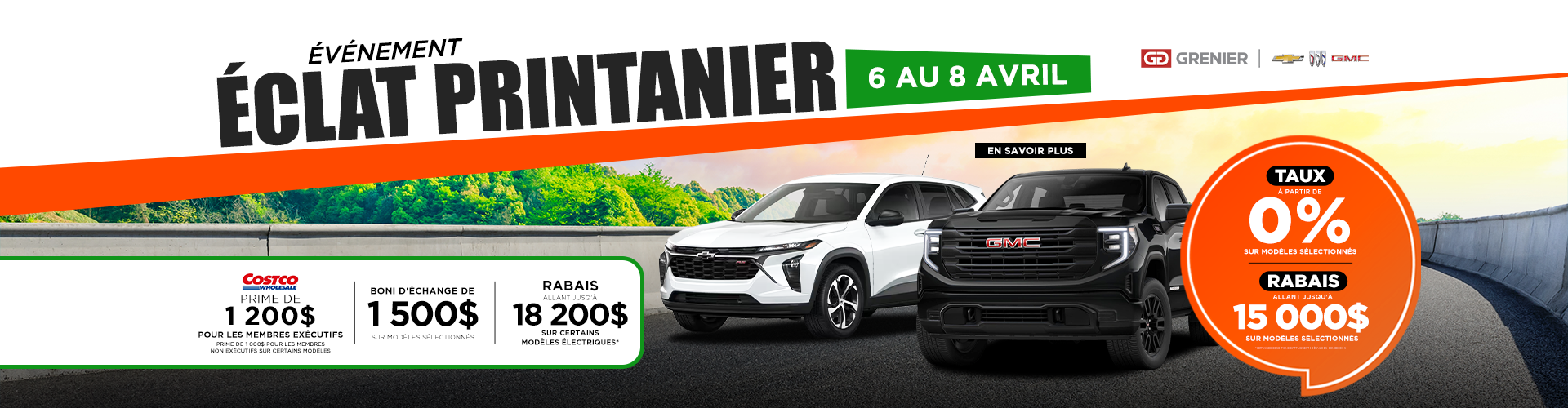 ÉVÉNEMENT ÉCLAT PRINTANIER ! ÉVÉNEMENT ÉCLAT PRINTANIER !