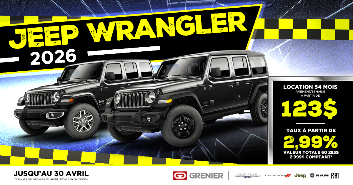 WRANGLER 2026 !