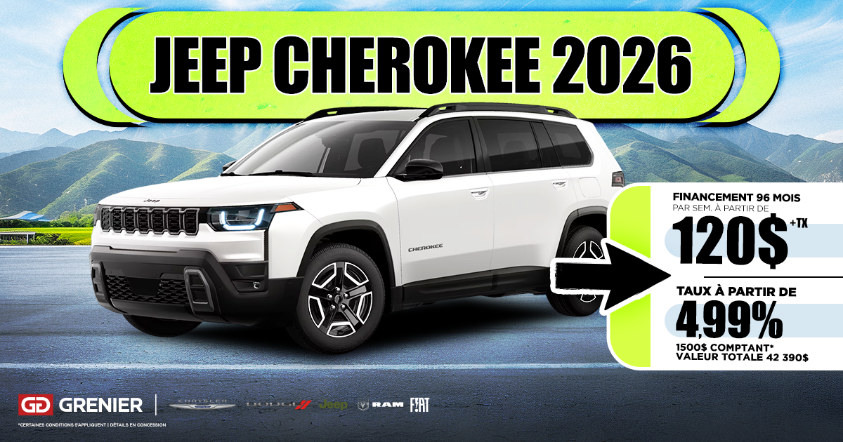 JEEP CHEROKEE 2026