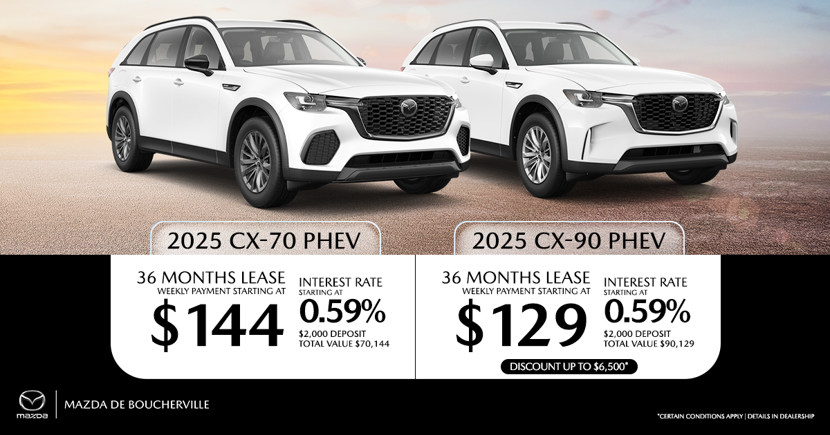 2025 CX-70 & 2025 CX-90 !