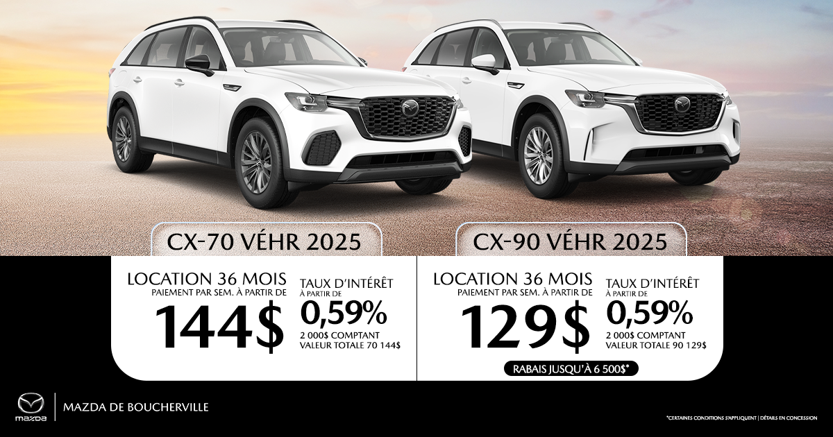 CX-70 2025 & CX-90 2025 !