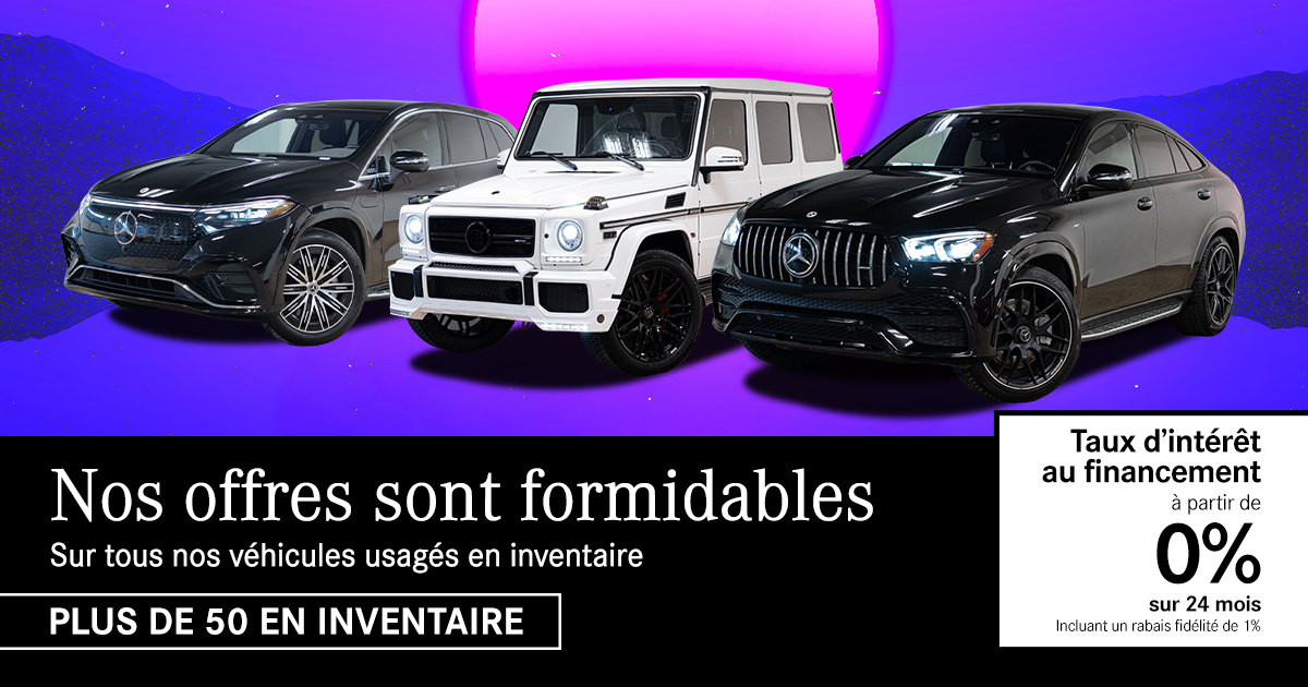 NOS OFFRES SONT FORMIDABLES !