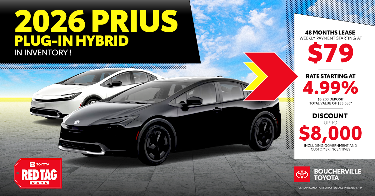 2026 PRIUS PLUG-IN HYBRID !