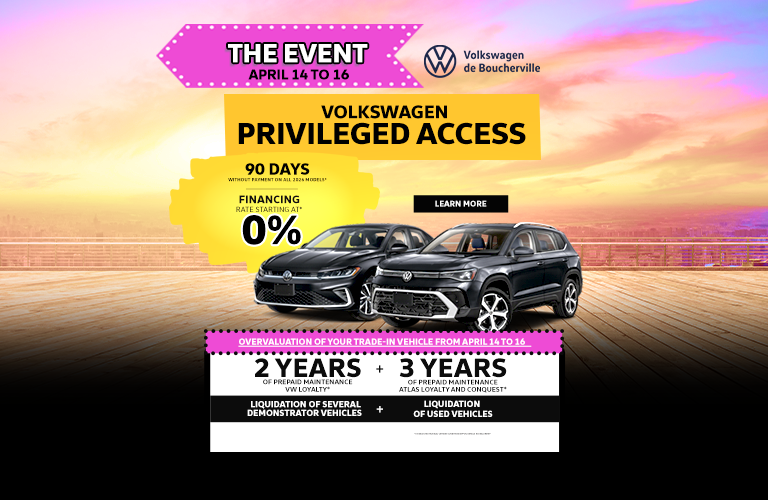 VOLKSWAGEN PRIVILEGE ACCESS EVENT!