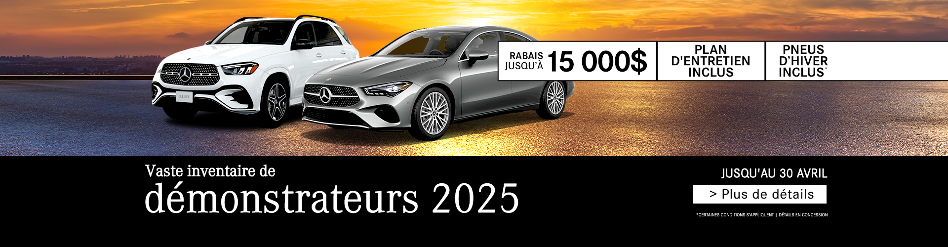 DÉMONSTRATEURS 2025