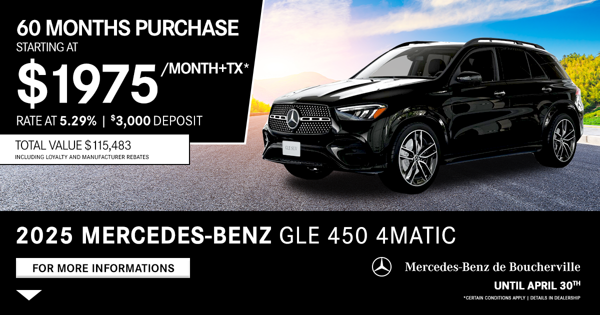 MERCEDES-BENZ 2025 GLE 450 4MATIC