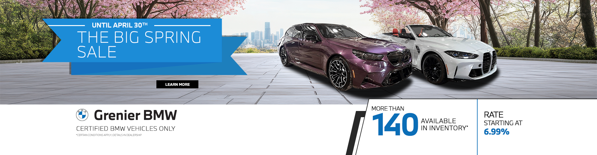 THE BIG SPRING SALE !