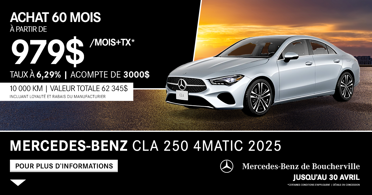 CLA 250 4MATIC 2025