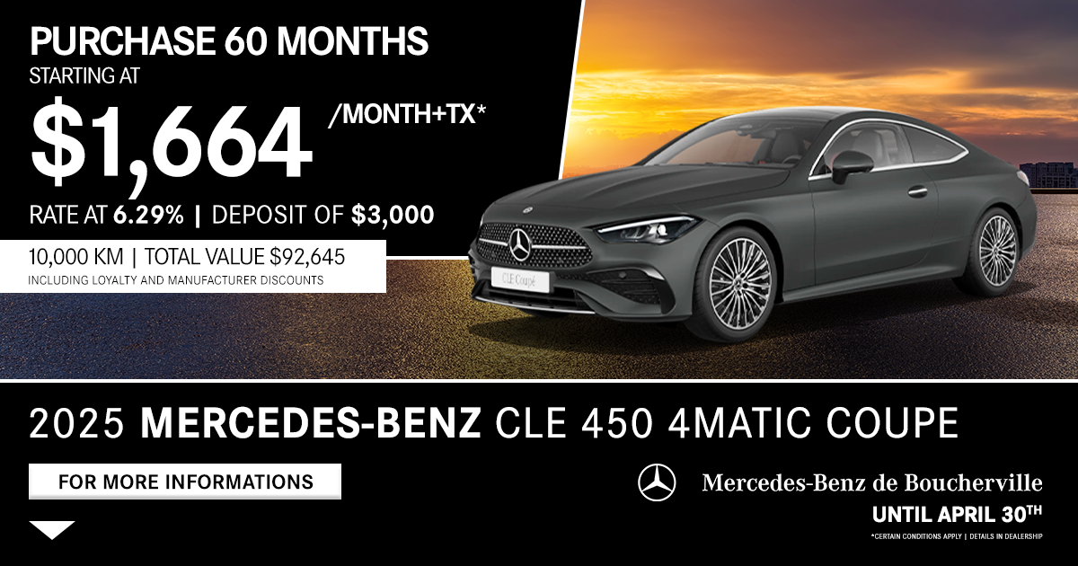 2025 CLE 450 4MATIC COUPE