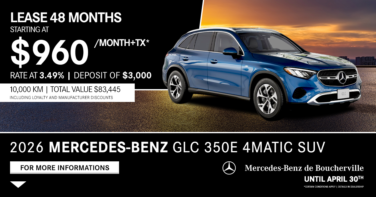 2026 GLC 350e 4MATIC SUV