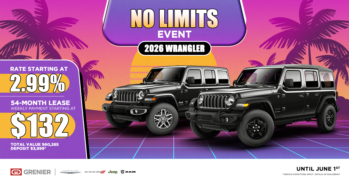 NO LIMITS EVENT !